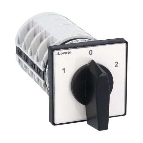 LOVATO ELECTRIC 7GN6375U 7GN6375U GN6375U LOVATO ROTARY CAM SWITCHE, GN SERIES, U VERSION, FRONT MOUNT. CHANGEOVER SWITCH WITH 0 (OFF..