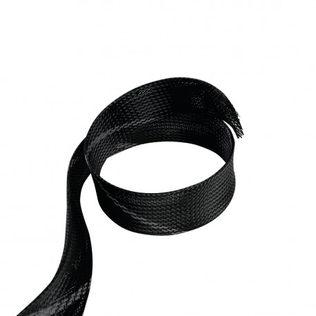 TEKNOMEGA GPV-40N GPV-40N GPV1035 TEKNOMEGA POLYESTER BRAIDED SLEEVE Ø 40 BLACK V0