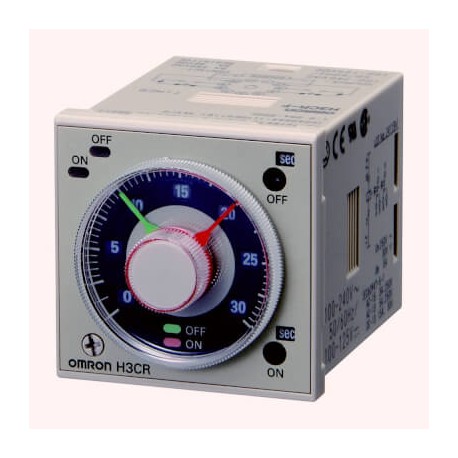 Omron H3CR-F AC24-48/DC12-48 H3CRFAC2448DC1248OMI OMRON Cyclic 11-pin Start-OFF 0.05 s-300h
