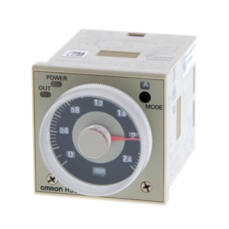 Omron H3CR-A8-301 100-240AC/DC100DC H3CRA8301AC100240DCOMI OMRON Timer, plug-in, 8-pin, 1/16DIN (48 x 48..