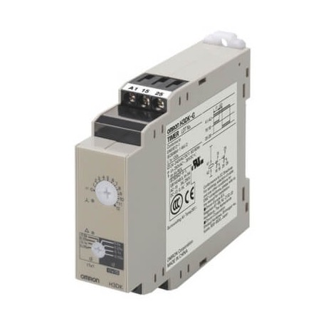 OMRON H3DK-GE 240-440VAC H3DK-GE 240-440VAC H3DK0021M H3DKGEAC240440 OMRON 22.5 mm DIN Star-delta, 2 ranks 240 to 440 VAC