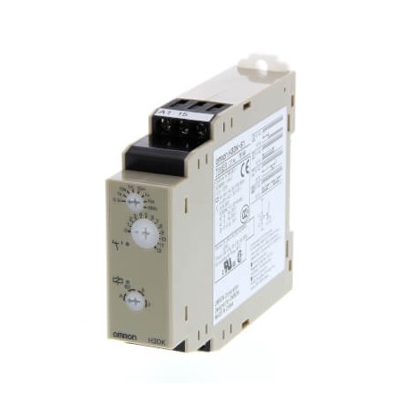 Omron H3DK-S1 24-240VAC/DC H3DKS1ACDC24240OMI OMRON 22.5 mm DIN Standard SPDT