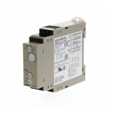 OMRON H3DK-S2 24-240VAC/DC H3DK-S2 24-240VAC/DC H3DK6004B H3DKS2ACDC24240OMI OMRON 22.5 mm DIN Standard DPDT