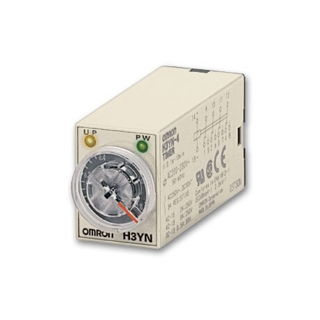 Omron H3YN-21 DC12 H3YN21DC12OMI OMRON DPDT 0.1 min-10h 12vdc