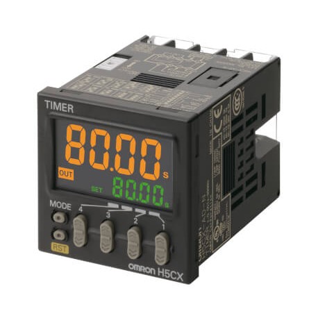 Omron H5CX-A11S-N H5CXA11SNOMI OMRON Output transistor Standard 100-240Vac Undecal