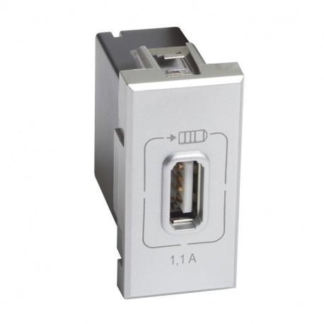 BTICINO HC4285C1 HC4285C1 BTCINO AX-BASE USB 1.1 A/5V 1M TECH