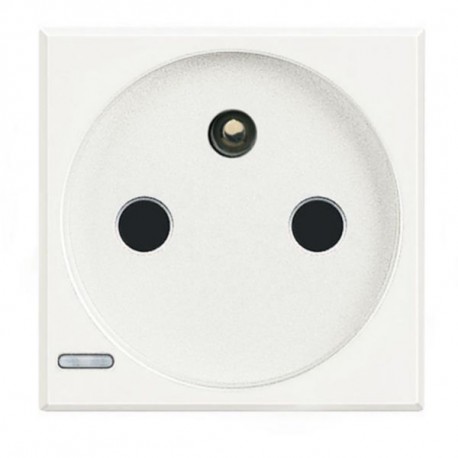 BTICINO HD4142 HD4142 BTCINO AX-BASE-FR 2P+T 16A 2M WHITE
