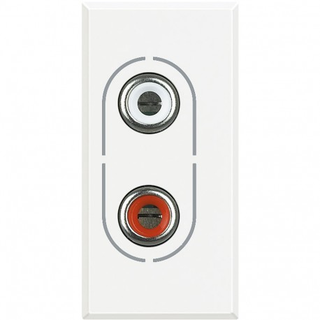 BTICINO HD4281 HD4281 BTCINO AX-BASED AUDIO RCAx2 1M WHITE