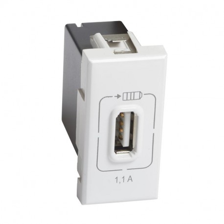 Bticino HD4285C1 BTCINO AX-BASE USB 1.1 A/5V 1M WHITE