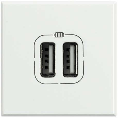 Bticino HD4285C2 BTCINO AX-BASE USBA+2.4 A/5V 2M WHITE