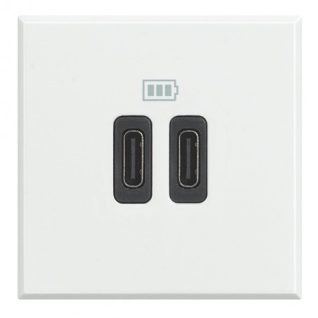 Bticino HD4286C2 BTCINO AX-USB CRADLE (C+C 3A/5V 2M WHITE