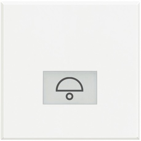BTICINO HD4921M2LD HD4921M2LD BTCINO AX-KEY ILUM TIMB 2M WHITE