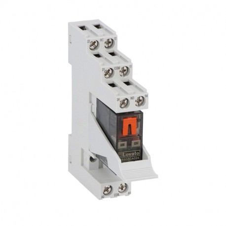 LOVATO ELECTRIC HRA502CA024K4 HRA502CA024K4 LOVATO 2SC 8A 24VAC RELAY,LED + Screw