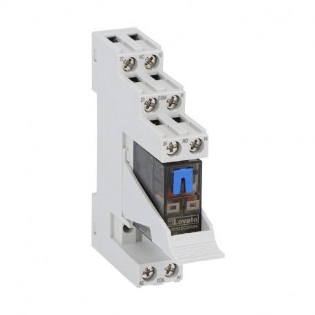 LOVATO ELECTRIC HRA502CD024K4 HRA502CD024K4 LOVATO RELAY 2SC 8A 24VDC + LED + Screw