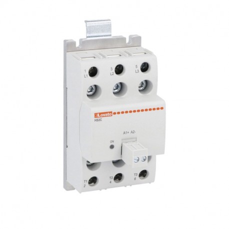 LOVATO ELECTRIC HS2C6HV015D024 HS2C6HV015D024 LOVATO SOLID STATE RELAY 2P 15A WITH HEAT SINK