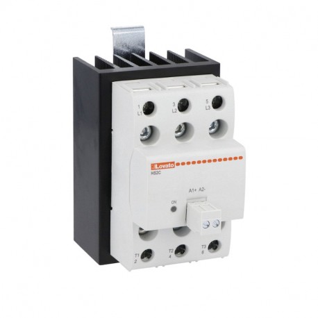 LOVATO ELECTRIC HS3C6HV020D024 HS3C6HV020D024 LOVATO SOLID STATE RELAY 3P 20A WITH HEAT SINK