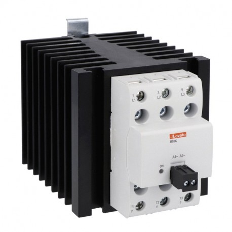 LOVATO ELECTRIC HS3C6HV040A230 HS3C6HV040A230 LOVATO SOLID STATE RELAY 3P 40A WITH HEAT SINK