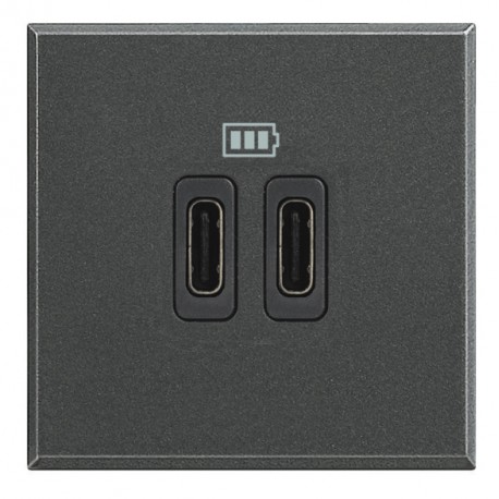 Bticino HS4286C2 BTCINO AX-USB CRADLE (C+C 3A/5V 2M ANTR