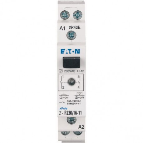 Eaton-moeller Z-R24/16-20 EATON ELECTRIC Installation relay, 24 V AC, 2NO, 16A