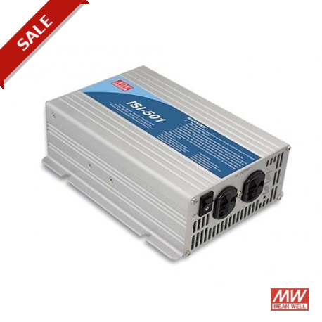 Meanwell ISI-501-224B DC-AC True Sine Wave Inverter battery charger with built-in MPPT charger for solar sys..