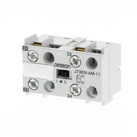 Omron J73KN-AM-02 J73KNAM02 OMRON Front auxiliary (J7KNA-09..12) 2NC