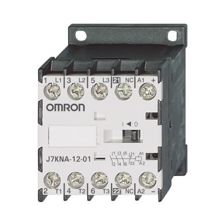 OMRON J7KNA-12-01 24D J7KNA-12-01 24D J7KA9075H J7KNA120124D OMRON 5.5 KW / 12A / AC3 1NC