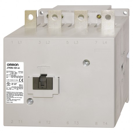 Omron J7KN-151-4 24 J7KN151424 OMRON Contactor, 4-poles, 230-AC1 (up to 690 VAC), 24 VAC/DC
