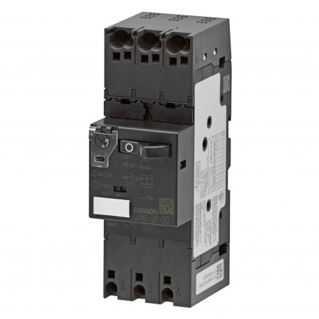 Omron J7MC-3P-E25 J7MC3PE25 OMRON Motor Protection Circuit Breaker, Push-In Plus Terminals, Current sett..