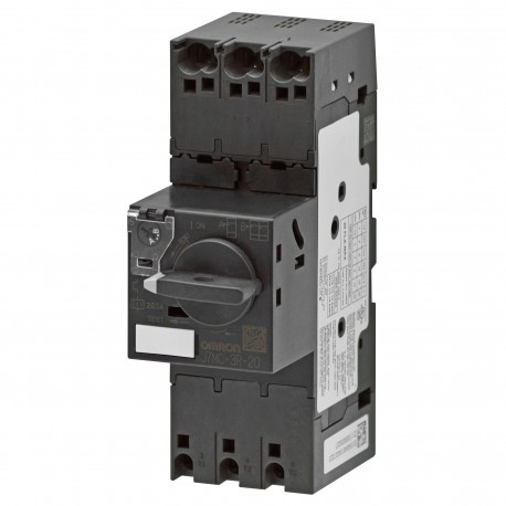 Omron J7MC-3R-6 J7MC3R6 OMRON Motor Protection Circuit Breaker, Push-In Plus Terminals, Current setting ..
