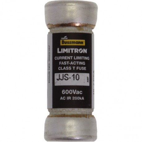 Eaton-moeller TRON FAST ACTING FUSE CLASS T JJS-10 EATON ELECTRIC Fuse-link, LV, 1 A, AC 600 V, 14 x 38 mm, T, UL, very fa..