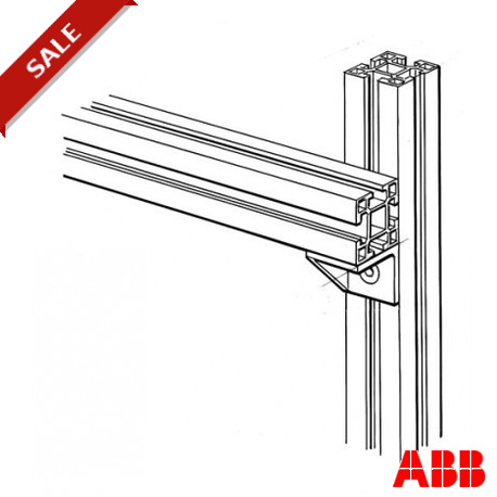 Abb JSM 31A-1K JSM 31A1-K Small angular bracket one countersunk hole