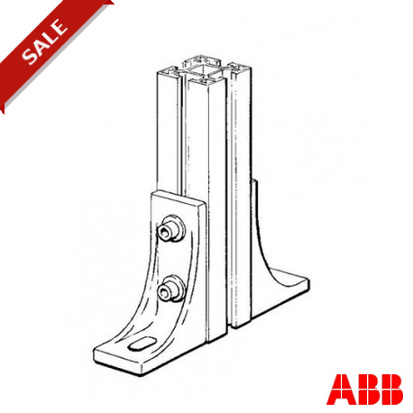 Abb JSM 39K JSM 39-K Floor/angle bracket, premounted, Aluminum