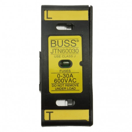 Eaton-moeller J 30A TOUCHSAFE HOLDER EATON ELECTRIC Fuse-link, LV, 30A, AC 600 V, DC 250 V, HRCI-CB, 14 x 61 mm, ..