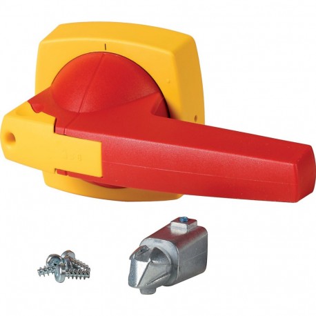 Eaton-moeller K3DR/P 1818096 Y8-1818096 EATON ELECTRIC Toggle, 10mm, door installation, red/yellow, padlock