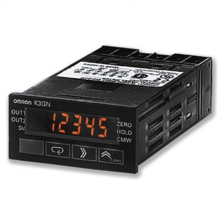 Omron K3GN-NDT1 24VDC K3GNNDT124VDC OMRON Digital meter panel, DC Voltage/current + NPN , output three r..