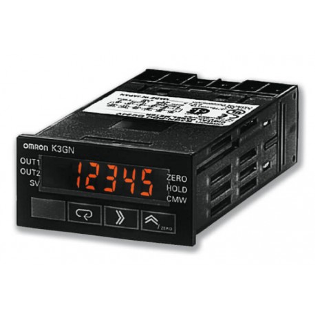 OMRON K3GN-NDC-L1 24DC K3GN-NDC-L1 24DC K3GN1109C K3GNNDCL124DC OMRON Panel meter, digital, DIN48x24 mm, current/voltage DC + input..