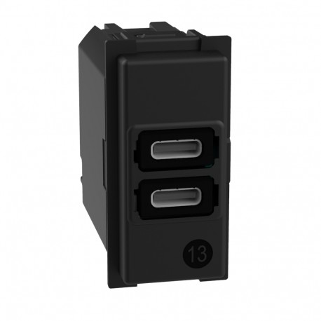 BTICINO K4191CC K4191CC BTCINO LN-BASE USBC+C 3A/5V 1M