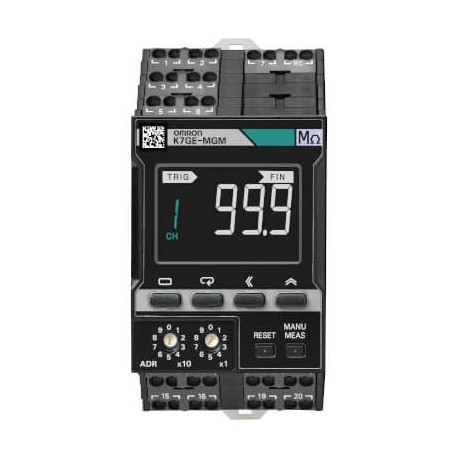 OMRON K7GE-MGMD K7GE-MGMD K7GE0002G K7GEMGMD OMRON Insulation Resistance Monitoring Device for 3-phase & servo motors, pumps..