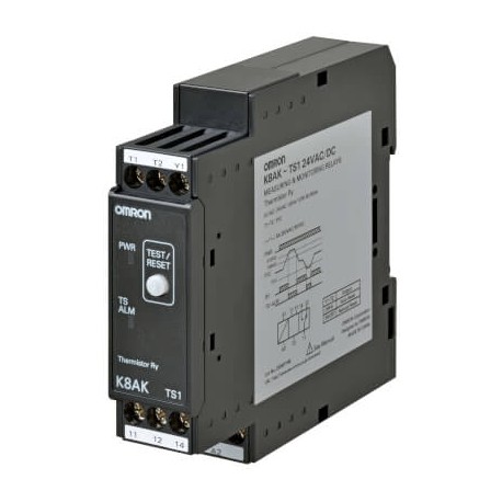 OMRON K8AK-TS1 100-240VAC K8AK-TS1 100-240VAC K8AK0035F K8AKTS1100240VAC OMRON Three-phase, thermistor 110-240VAC SPDT