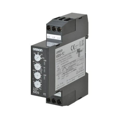 OMRON K8DS-PZ2 K8DS-PZ2 K8DS0009H K8DSPZ2 OMRON Three-phase voltage minimum+Sequence +Per phase+Surge+asimetria 380-480AC 1..