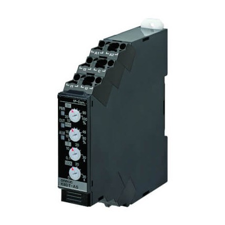 Omron K8DT-AS3TA K8DTAS3TA OMRON Single phase Current Max or Min 10-200 To transistor 100-240VAC 17.5 mm..