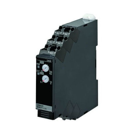 Omron K8DT-LS1CD K8DTLS1CD OMRON Level relay 10K-100K SPDT 24V AC/DC 17.5 mm Push-in+