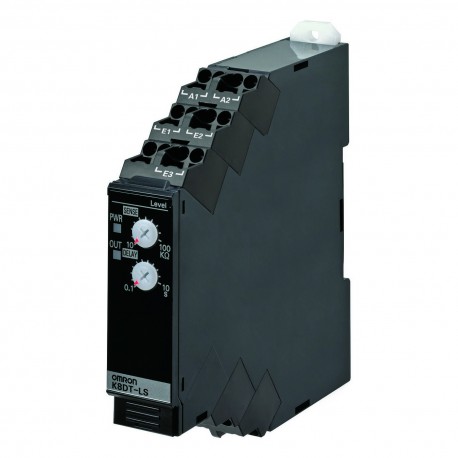 Omron K8DT-LS1TD K8DTLS1TD OMRON Level relay 10K-100K transistor 24V AC/DC 17.5 mm Push-in+