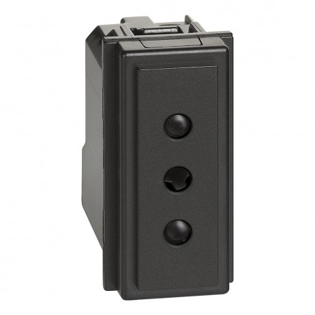 BTICINO KG4113 KG4113 BTCINO LN-BASE IT 2P+T 10A 1M DARK