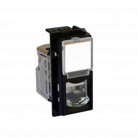 BTICINO KG4279C6S KG4279C6S BTCINO LN-BASE RJ45 CAT6 STP 1M DARK