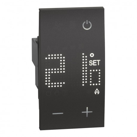 Bticino KG4441 BTCINO LN-THERMOSTAT 230V 2M DARK