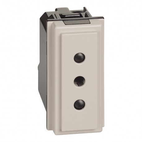 BTICINO KM4113 KM4113 BTCINO LN-BASE IT 2P+T 10A 1M SAND