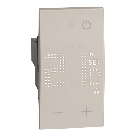Bticino KM4441 BTCINO LN-THERMOSTAT 230V 2M SAND