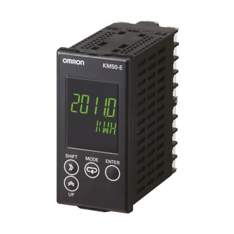Omron KM50-E1-FLK KM50E1FLK OMRON Energy meter on-panel LED Display single Phase 2hilos three-Phase 3 4h..