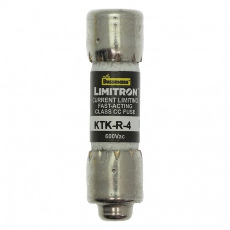 Eaton-moeller CLASS CC FAST ACTING FUSE KTK-R-4 EATON ELECTRIC Fuse-link, LV, 0.25 A, AC 600 V, 10 x 38 mm, CC, UL, fast acting, rejection-type